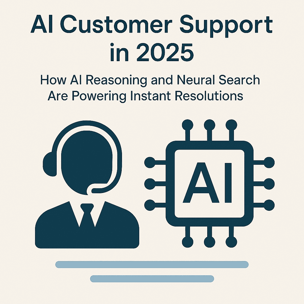 AI Customer Support in 2025: How AI Reasoning and Neural Search Are Powering Instant Resolutions