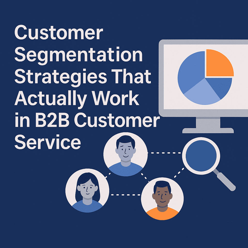 Customer Segmentation Strategies That Actually Work in B2B Customer Service
